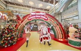 香港沙田新城市广场「星夜愿语光影汇演」打造梦幻圣诞